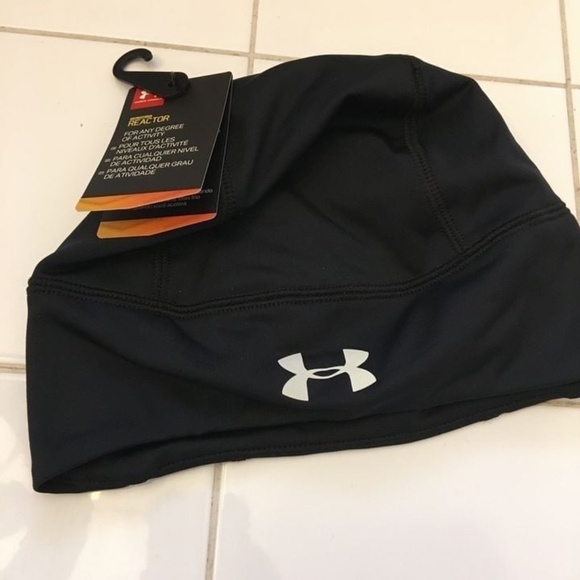 BRAND NEW women under armour coldgear beanie (with earbud inserts) - Picture 4 of 7